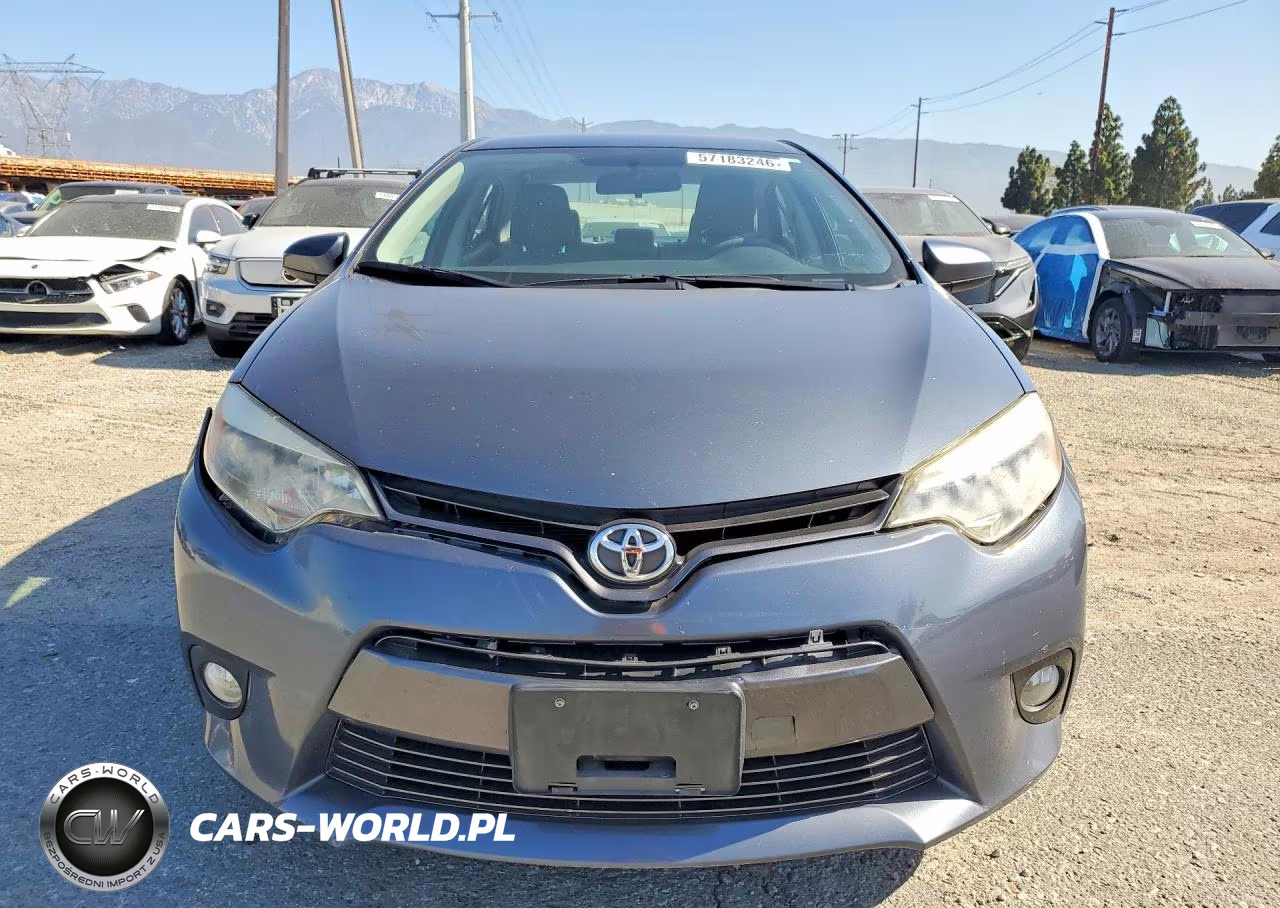 2015 Toyota Corolla Le Plus VIN:5YFBURHE7FP238458 - 5