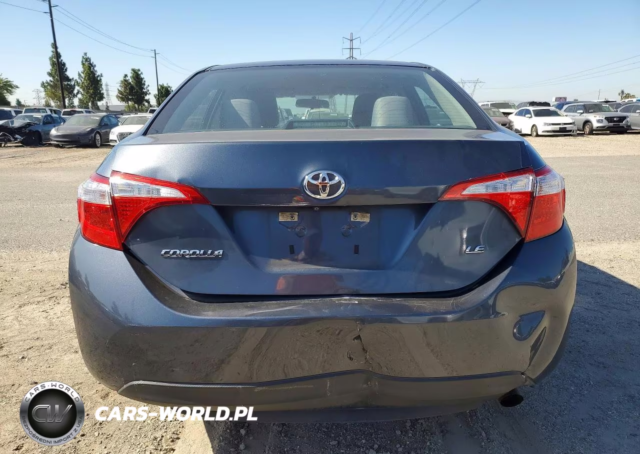 2015 Toyota Corolla Le Plus VIN:5YFBURHE7FP238458 - 6