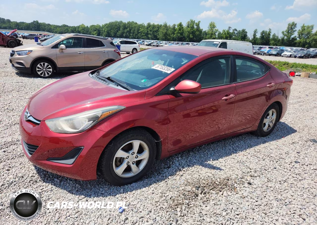 2014 Hyundai Elantra Se – zdjęcie 1 z 12