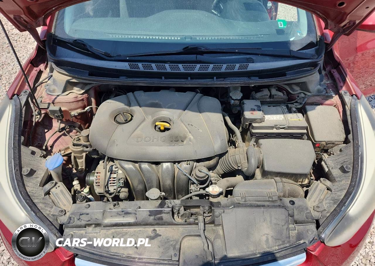 2014 Hyundai Elantra Se VIN:5NPDH4AE2EH543081 - 11
