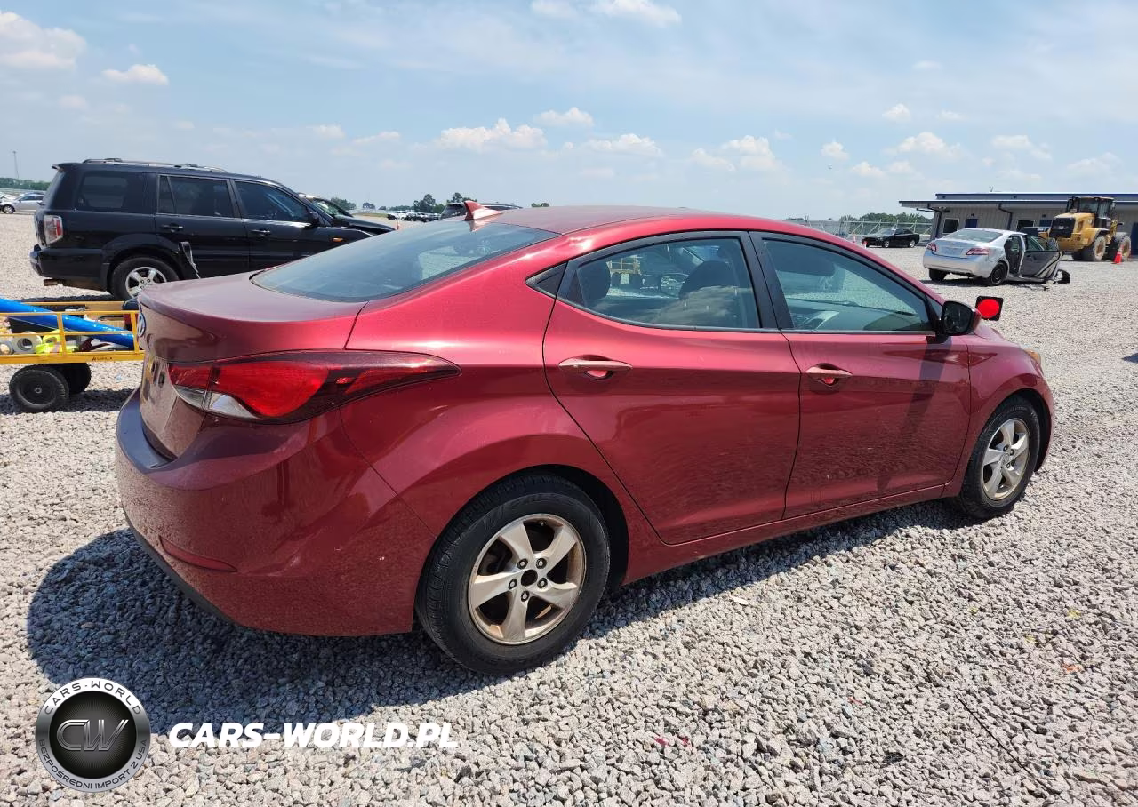 2014 Hyundai Elantra Se VIN:5NPDH4AE2EH543081 - 3