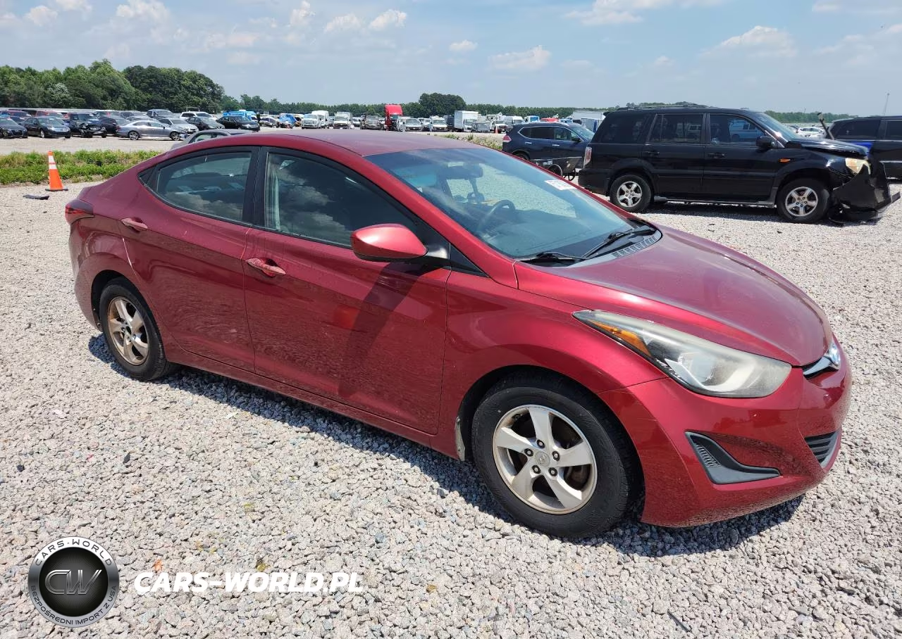 2014 Hyundai Elantra Se VIN:5NPDH4AE2EH543081 - 4