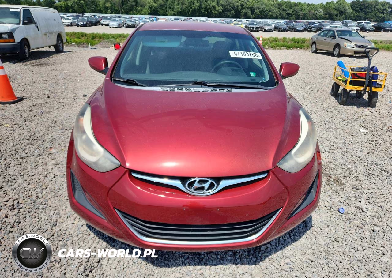 2014 Hyundai Elantra Se VIN:5NPDH4AE2EH543081 - 5