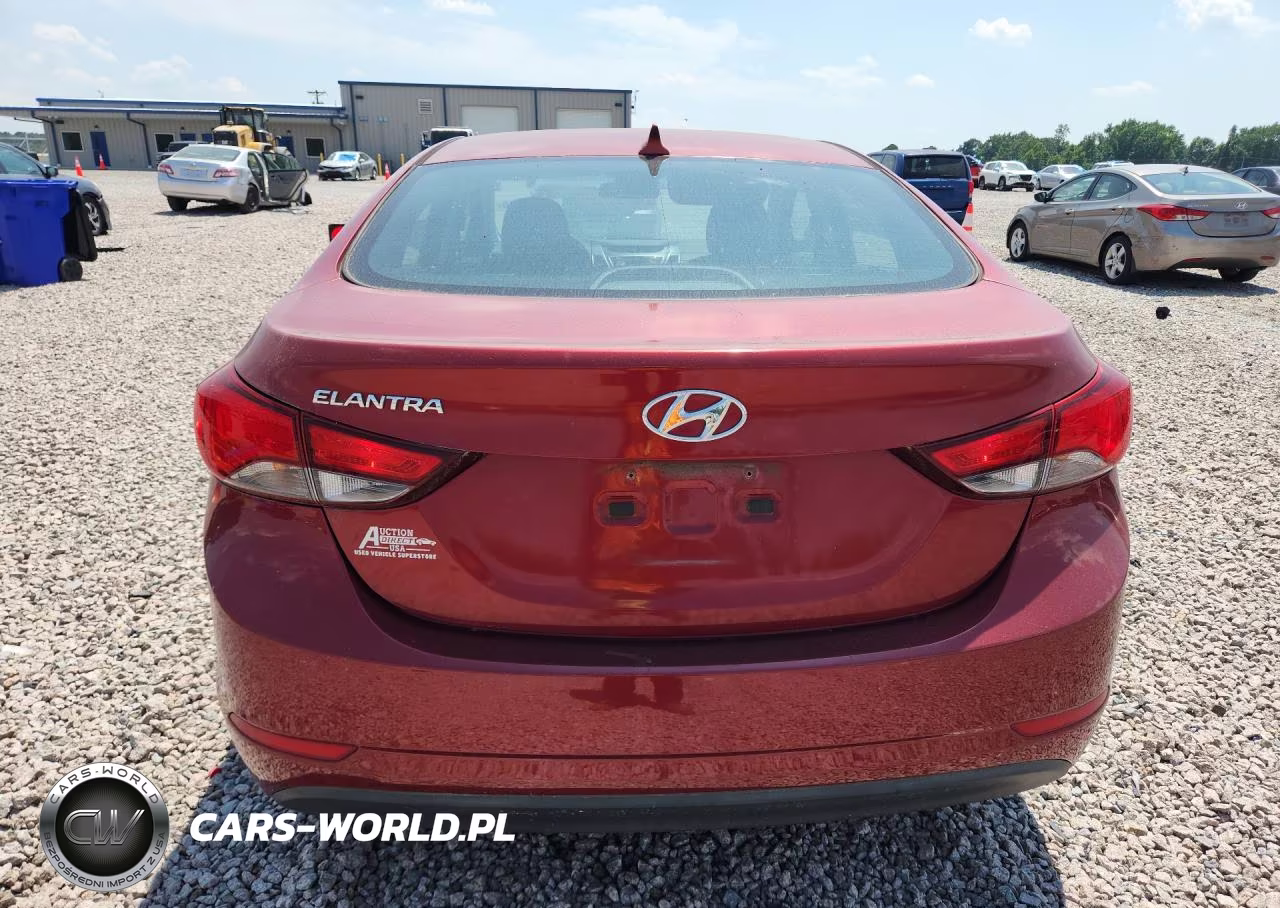2014 Hyundai Elantra Se VIN:5NPDH4AE2EH543081 - 6