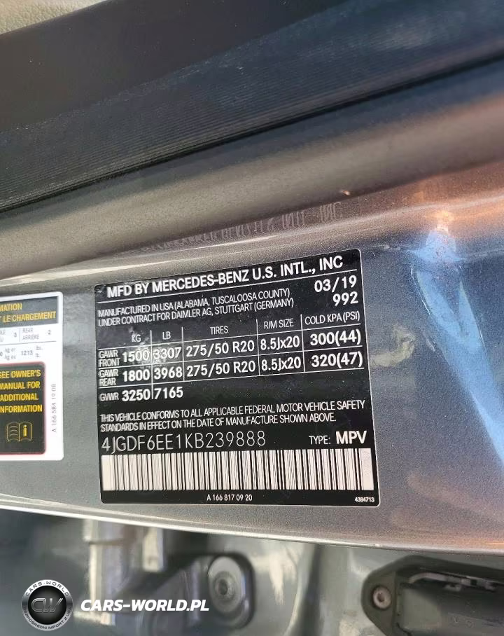 2019 Mercedes-Benz Gls 450 4Matic VIN:4JGDF6EE1KB239888 - 13