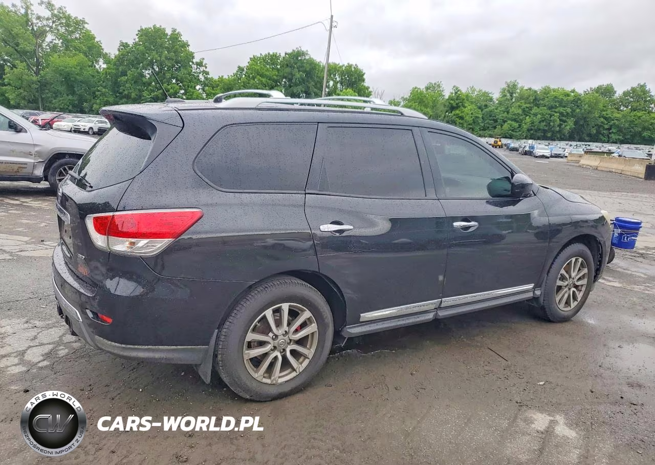 2015 Nissan Pathfinder Sl VIN:5N1AR2MMXFC674291 - 3