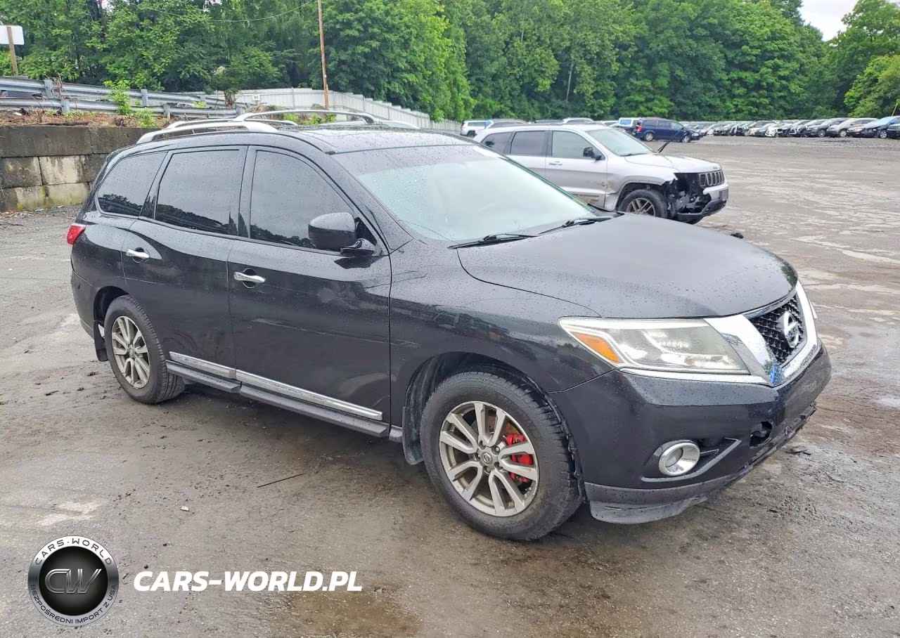 2015 Nissan Pathfinder Sl VIN:5N1AR2MMXFC674291 - 4