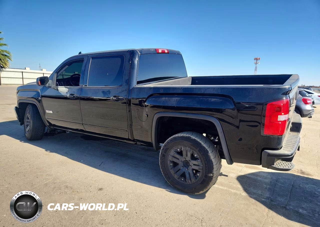 2018 GMC Sierra K1500 Slt VIN:3GTU2NEC4JG223716 - 2