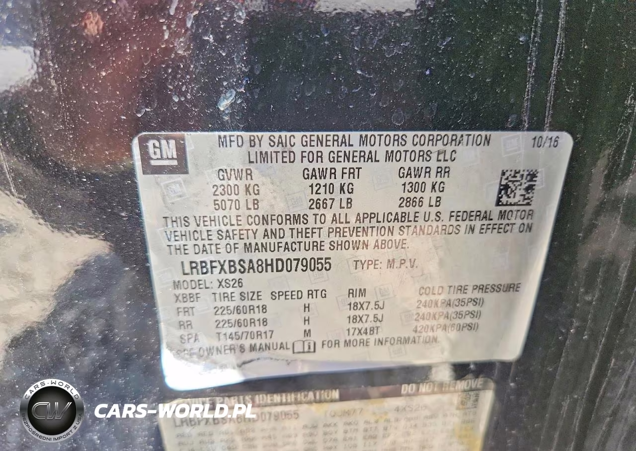 2017 Buick Envision Essence VIN:LRBFXBSA8HD079055 - 12