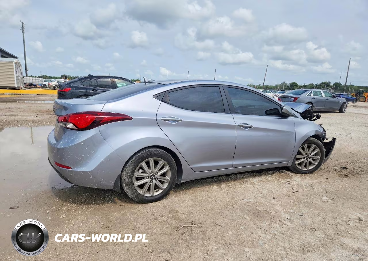 2015 Hyundai Elantra Se VIN:5NPDH4AE3FH605198 - 3