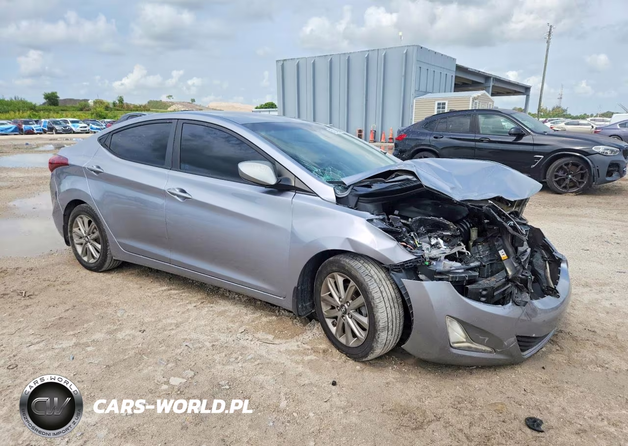 2015 Hyundai Elantra Se VIN:5NPDH4AE3FH605198 - 4