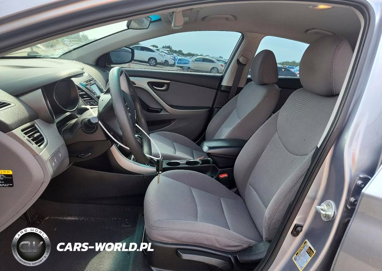 2015 Hyundai Elantra Se VIN:5NPDH4AE3FH605198 - 7