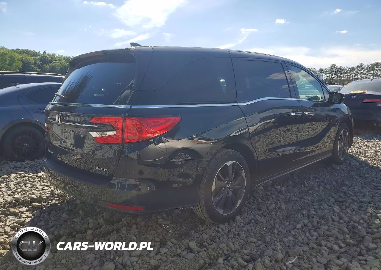 2024 Honda Odyssey Elite VIN:5FNRL6H94RB029942 - 3