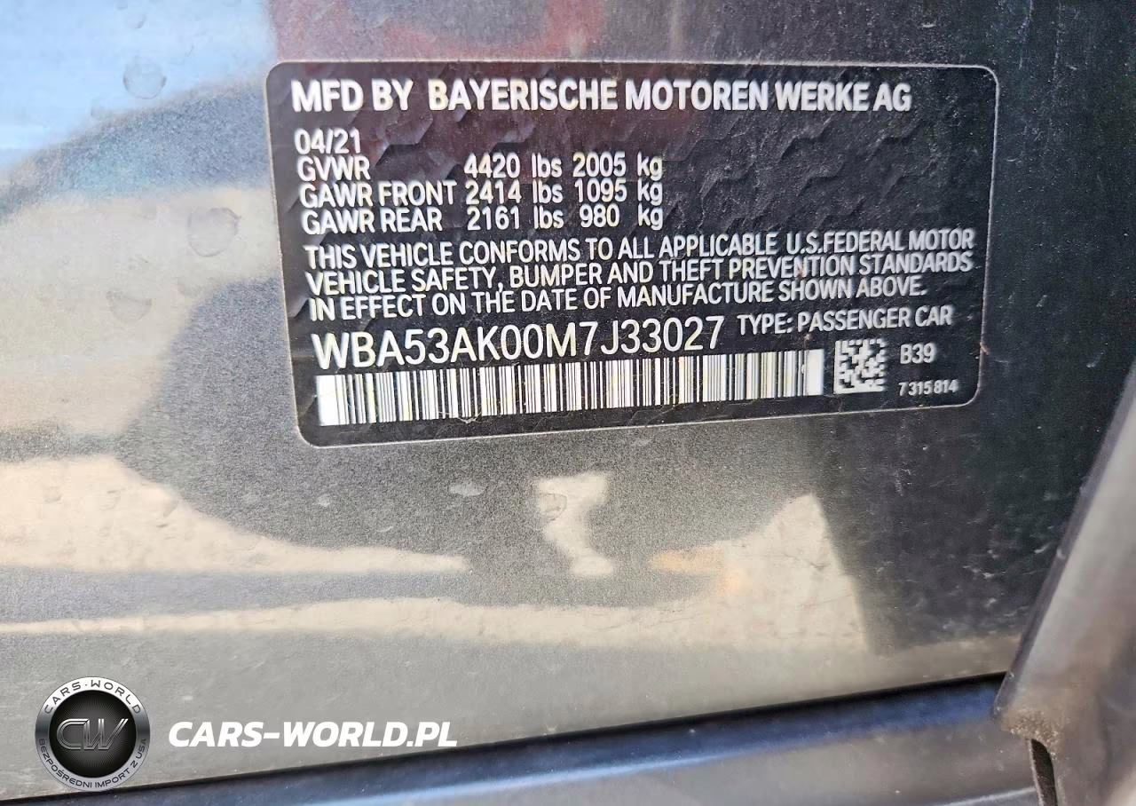 2021 BMW 228I VIN:WBA53AK00M7J33027 - 13