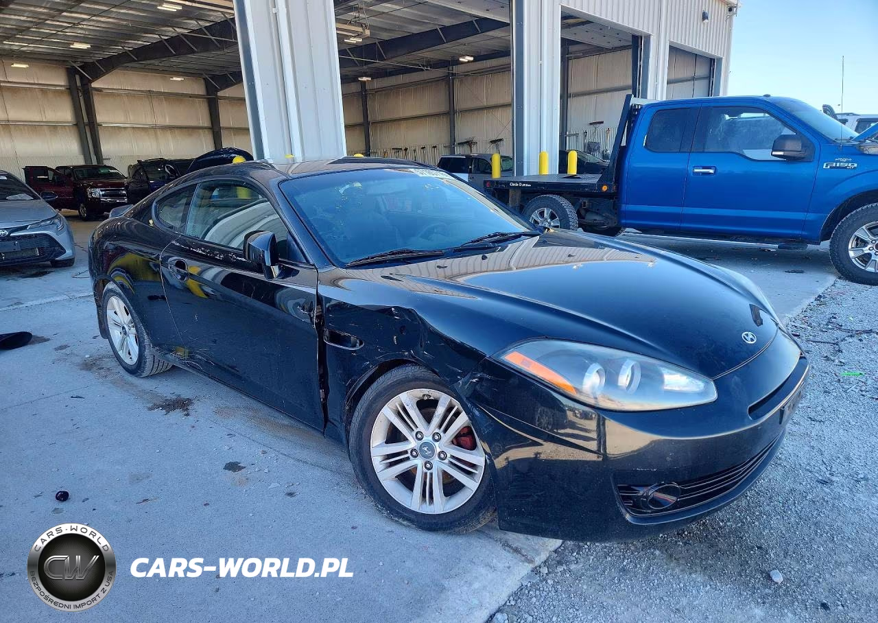 2007 Hyundai Tiburon Gs VIN:KMHHM66D47U249954 - 4
