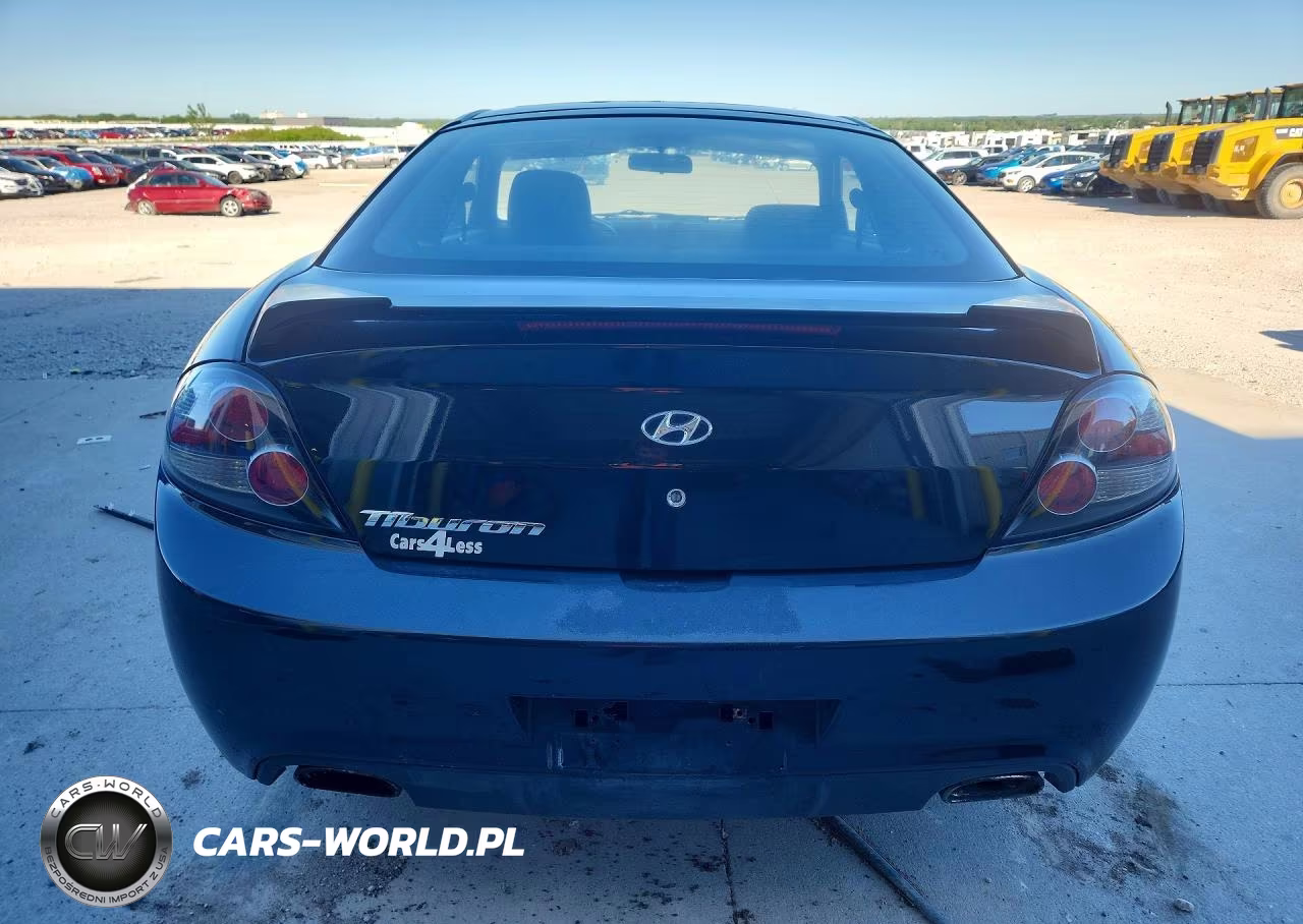 2007 Hyundai Tiburon Gs VIN:KMHHM66D47U249954 - 6