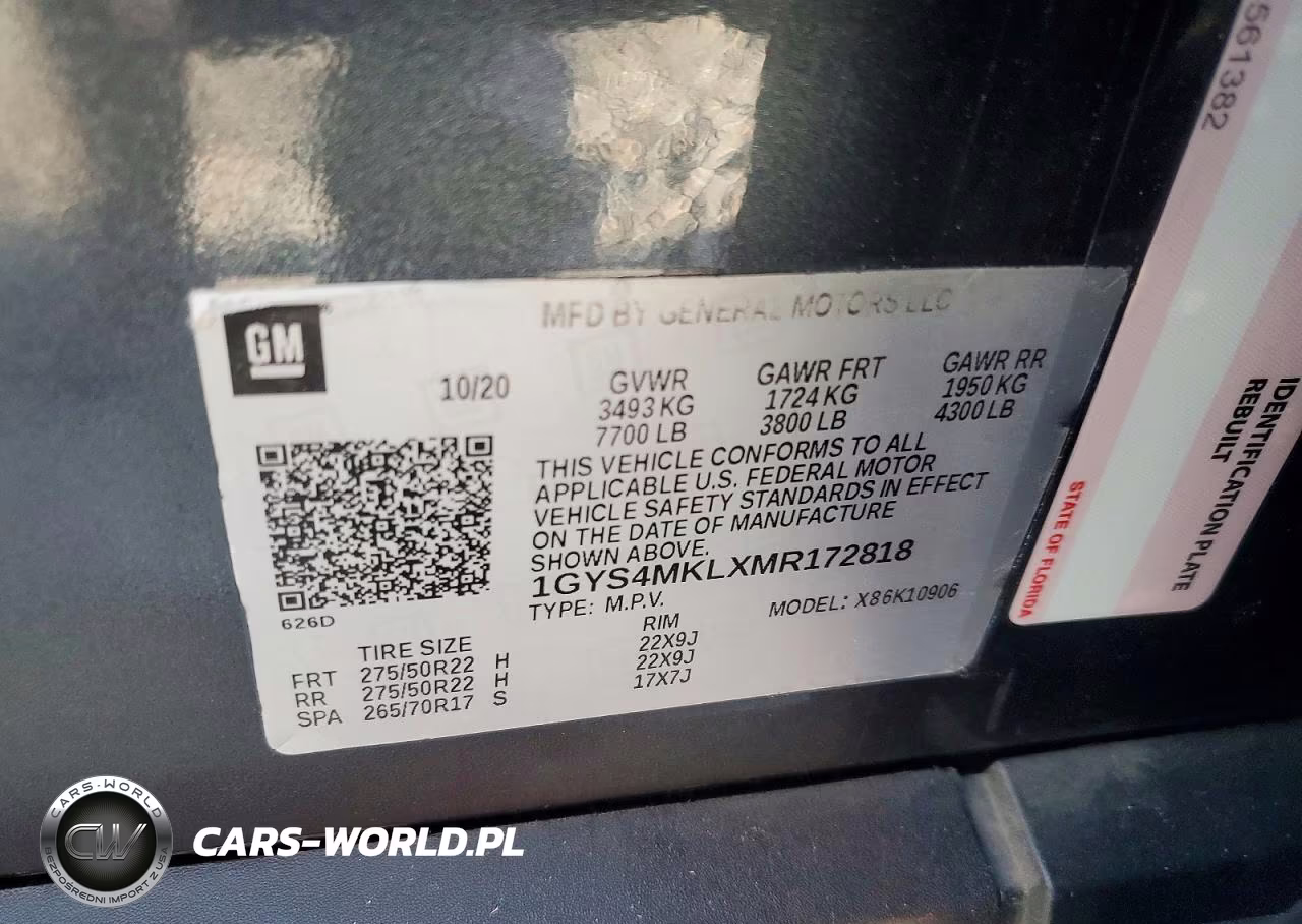 2021 Cadillac Escalade Esv Premium Luxury Platinum VIN:1GYS4MKLXMR172818 - 13