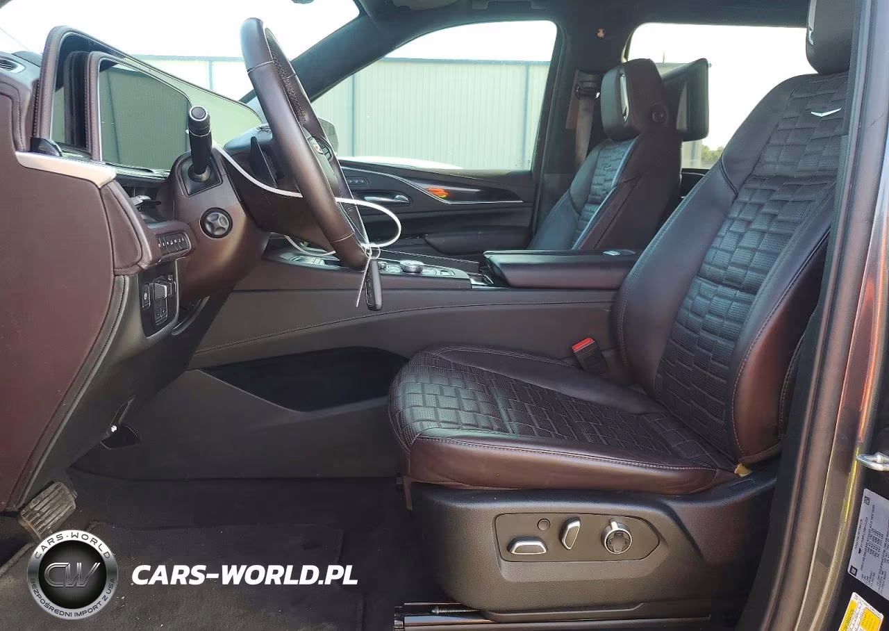 2021 Cadillac Escalade Esv Premium Luxury Platinum VIN:1GYS4MKLXMR172818 - 7