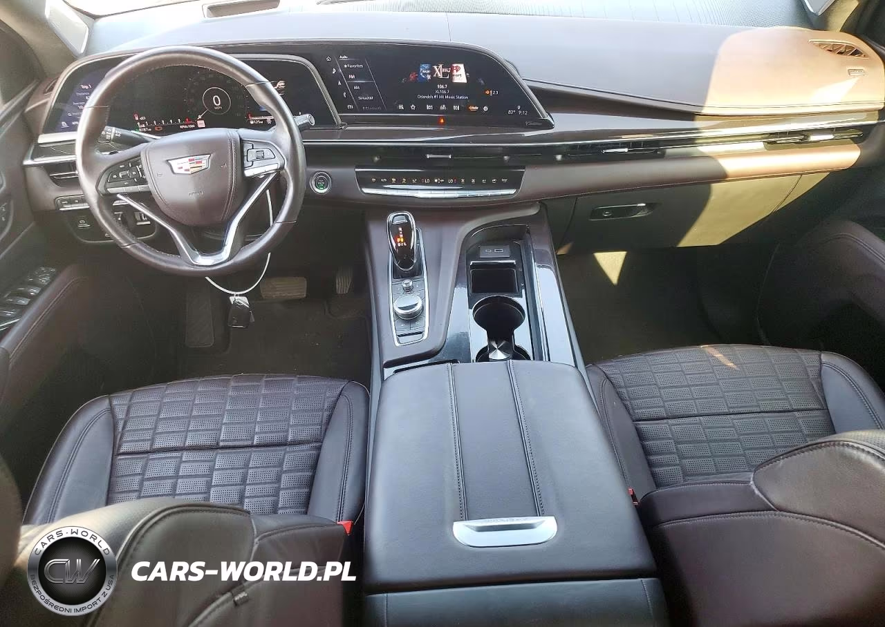 2021 Cadillac Escalade Esv Premium Luxury Platinum VIN:1GYS4MKLXMR172818 - 8