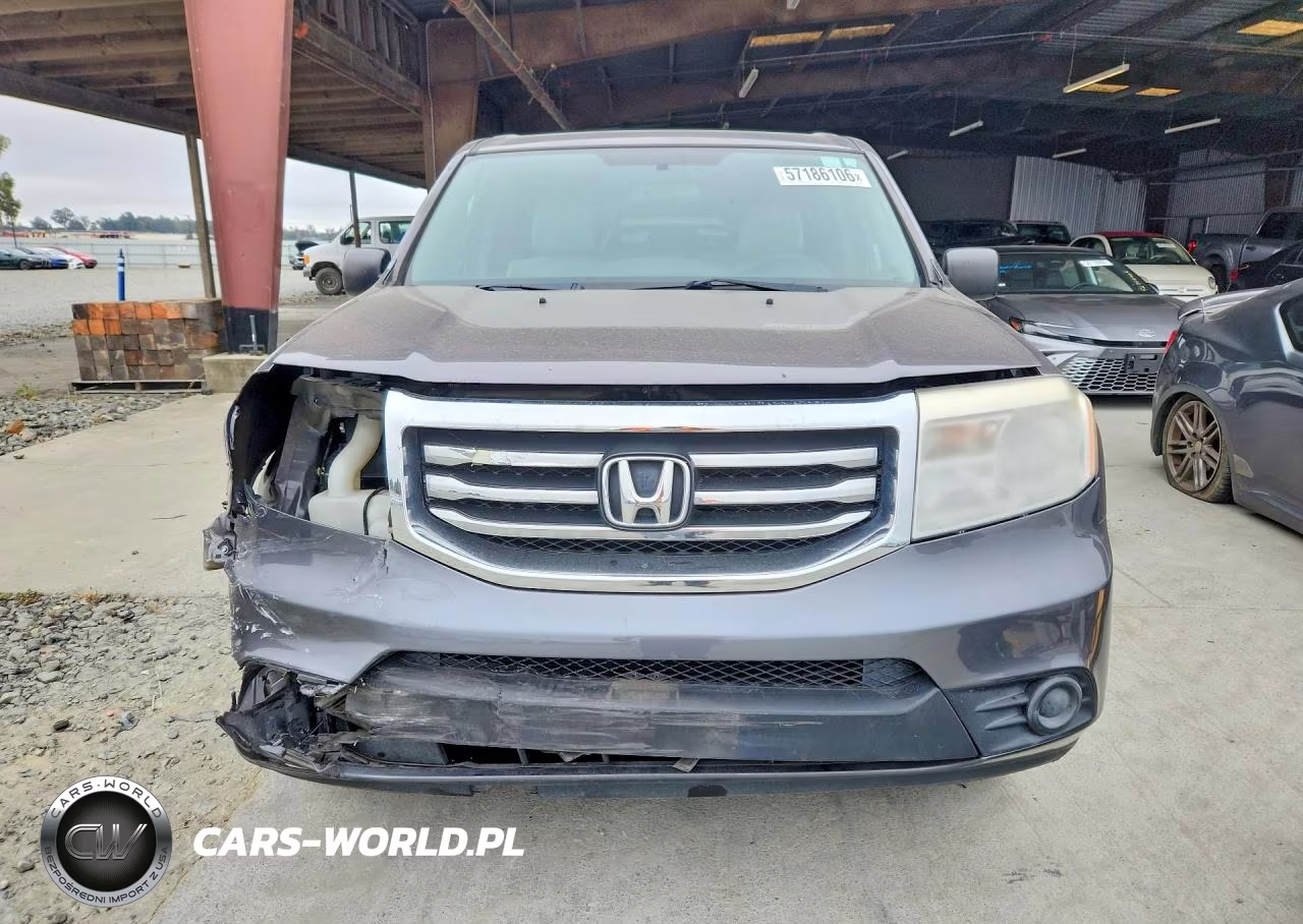 2014 Honda Pilot Lx VIN:5FNYF3H2XEB020967 - 5