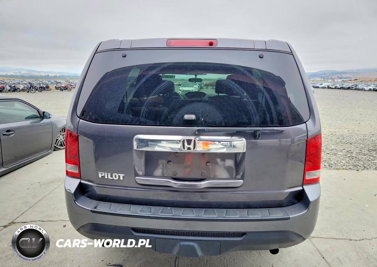 2014 Honda Pilot Lx VIN:5FNYF3H2XEB020967 - 6