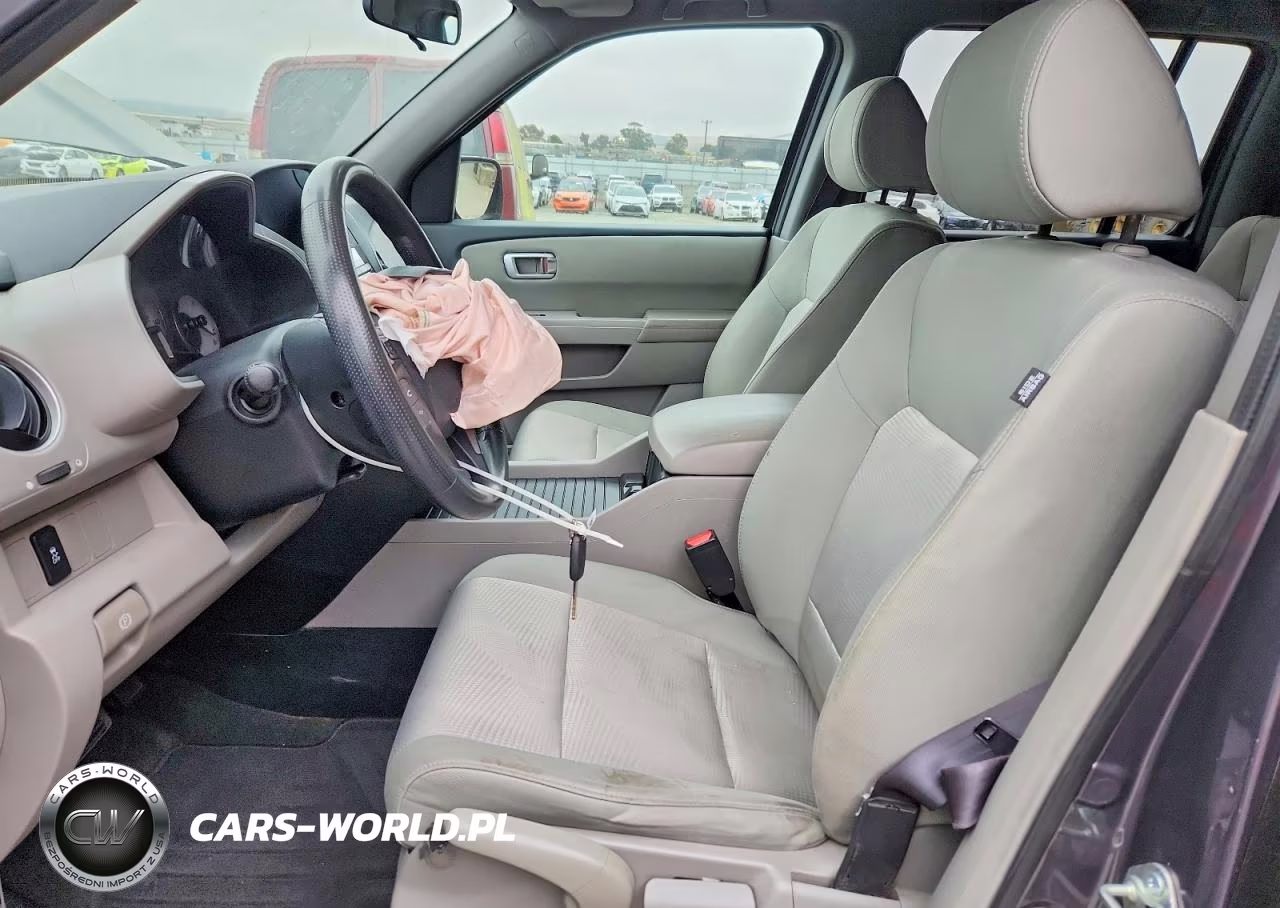 2014 Honda Pilot Lx VIN:5FNYF3H2XEB020967 - 7