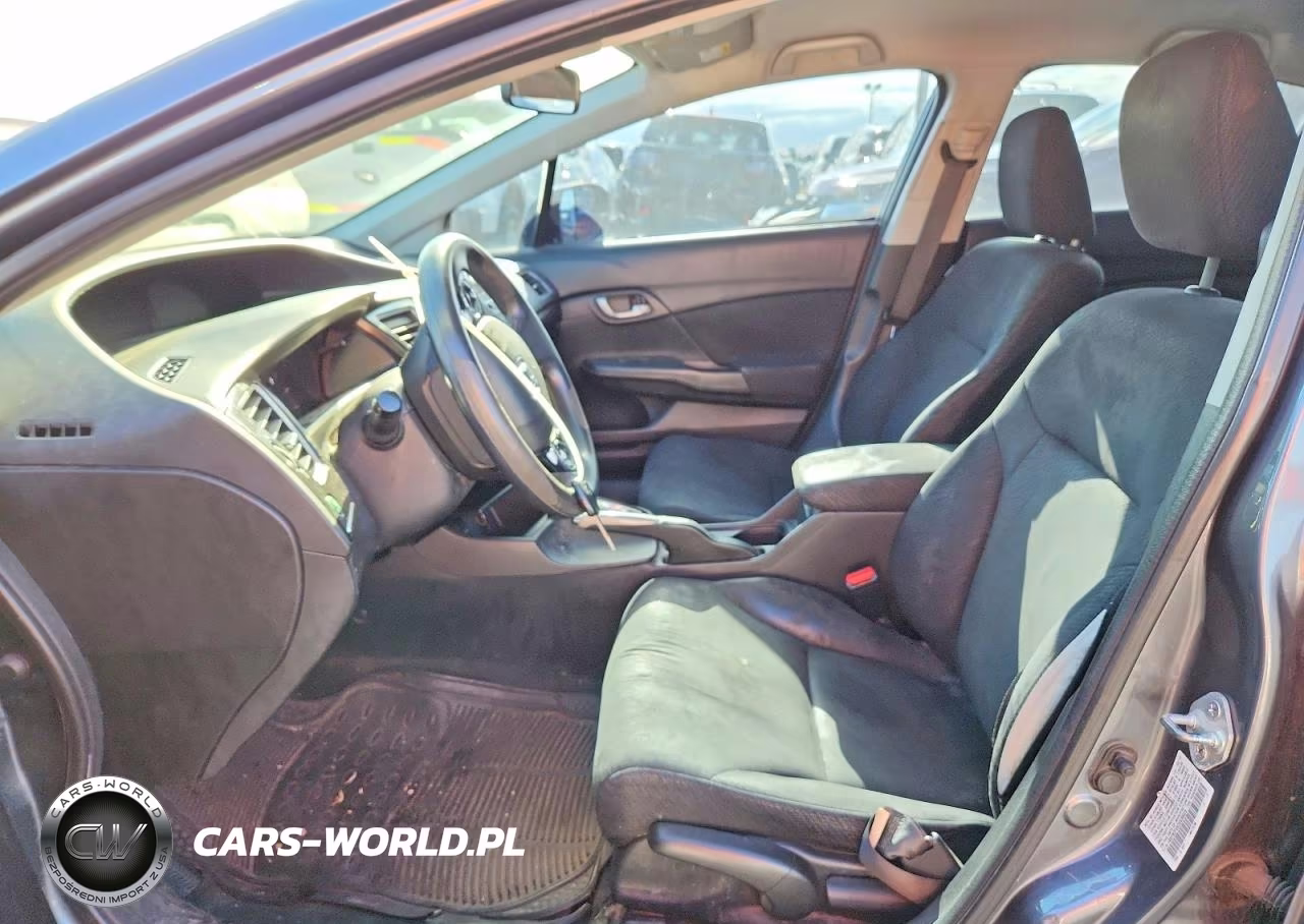 2013 Honda Civic Lx VIN:19XFB2F5XDE030025 - 7