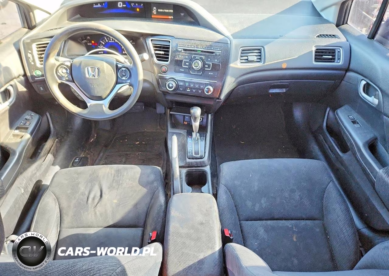 2013 Honda Civic Lx VIN:19XFB2F5XDE030025 - 8