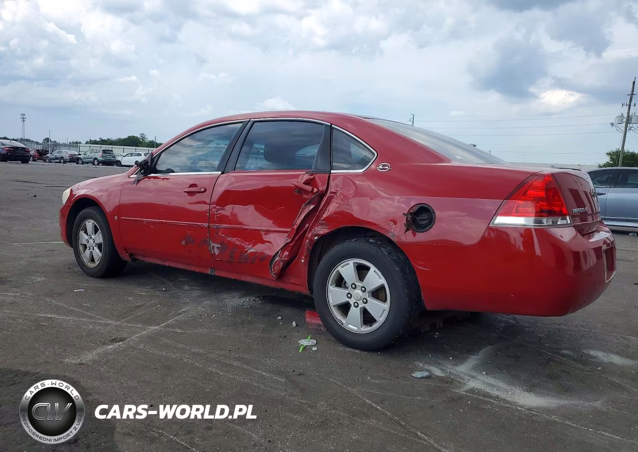 2007 Chevrolet Impala Lt VIN:2G1WT55N079377763 - 2