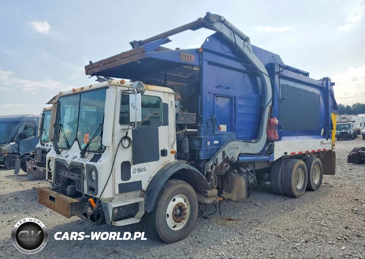 2015 Mack Mru613 Refuse Truck VIN:1M2AV04C0FM012141 - 2