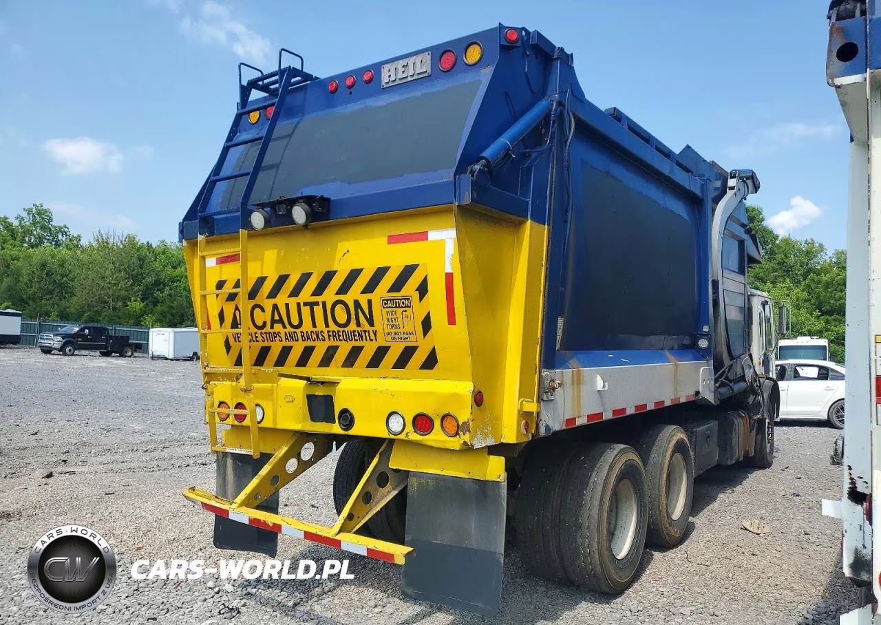 2015 Mack Mru613 Refuse Truck VIN:1M2AV04C0FM012141 - 4