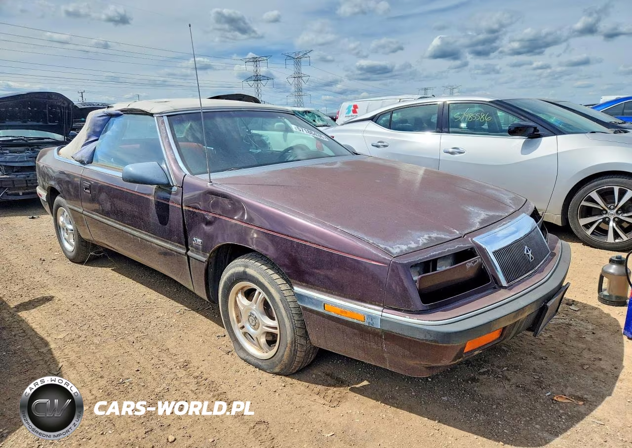 1991 Chrysler Lebaron VIN:1C3XJ4536MG100515 - 4
