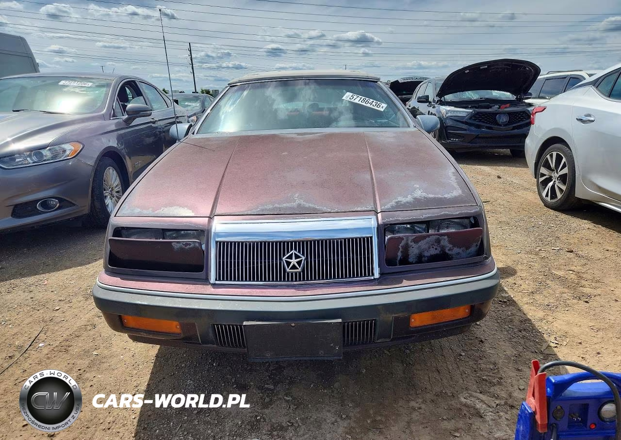 1991 Chrysler Lebaron VIN:1C3XJ4536MG100515 - 5