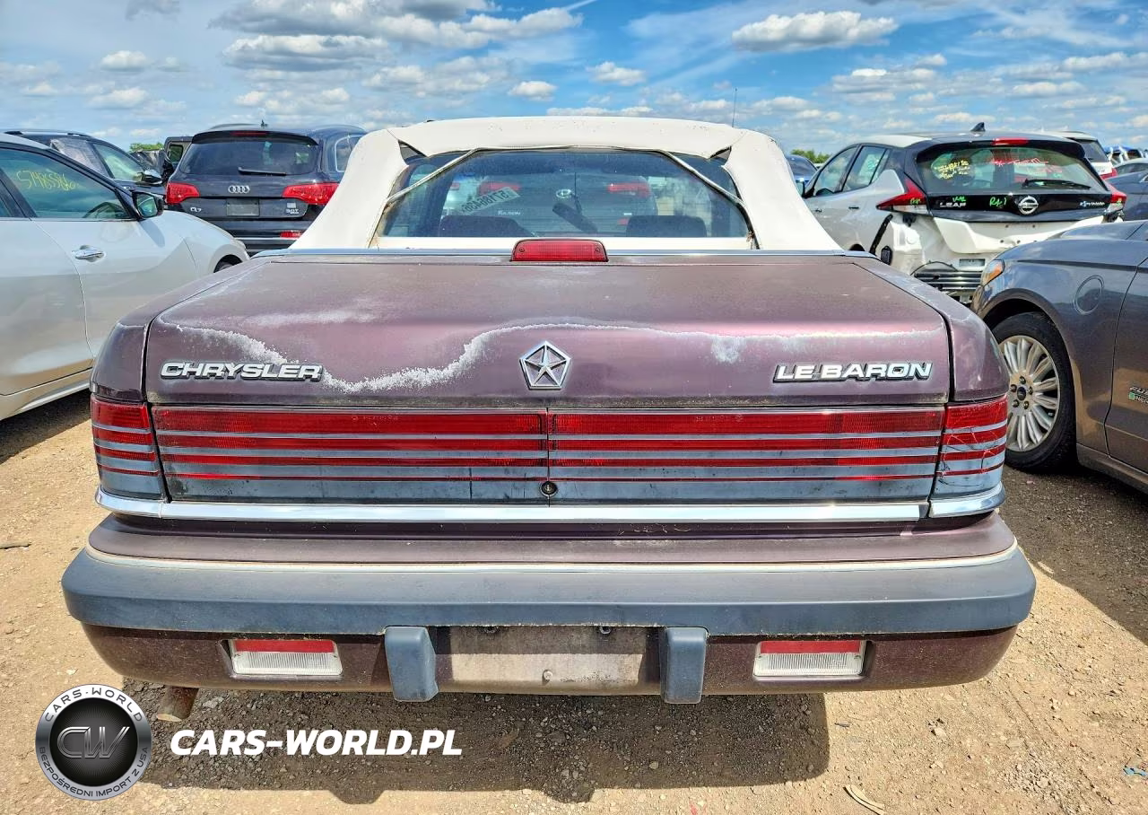 1991 Chrysler Lebaron VIN:1C3XJ4536MG100515 - 6