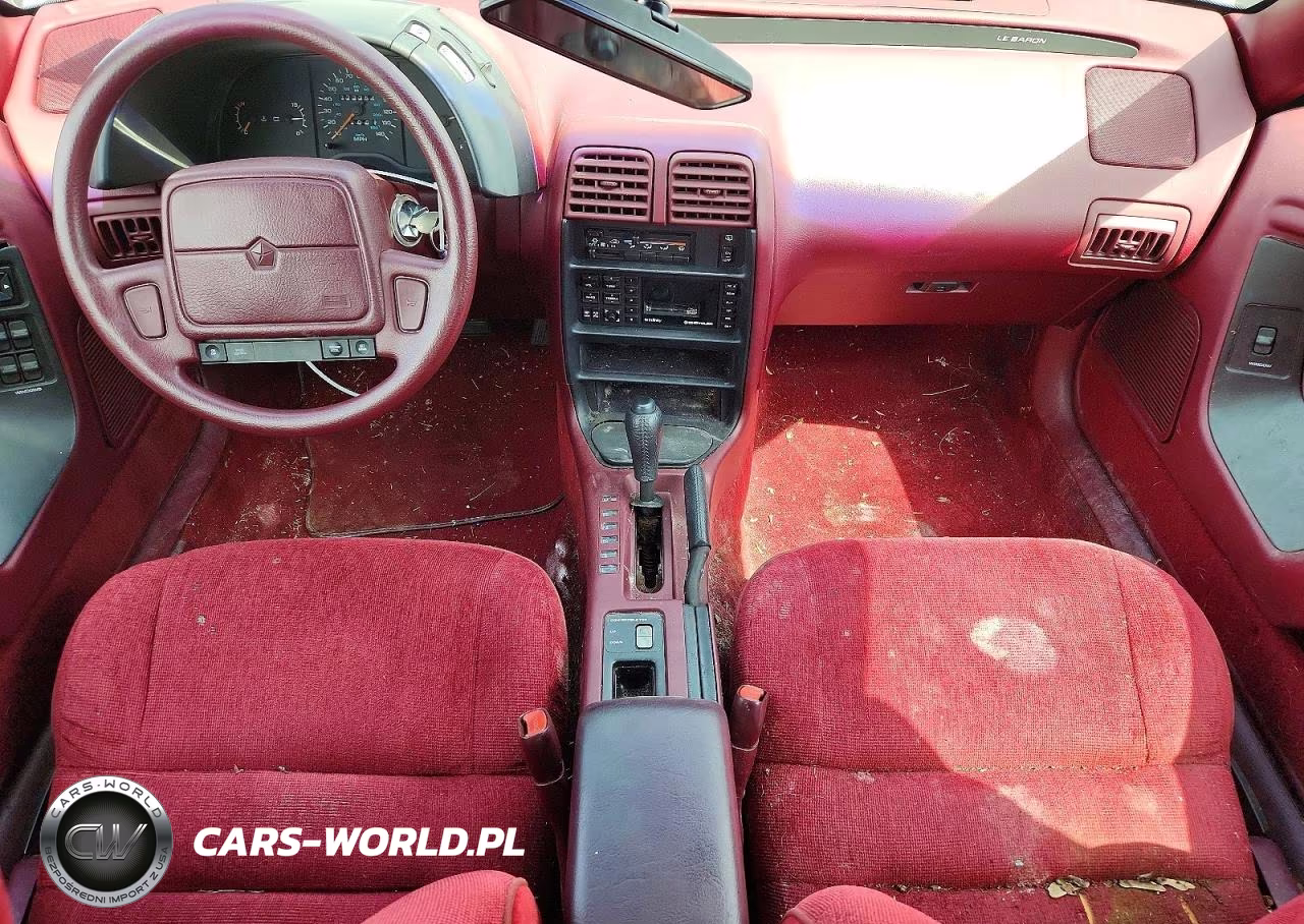 1991 Chrysler Lebaron VIN:1C3XJ4536MG100515 - 8