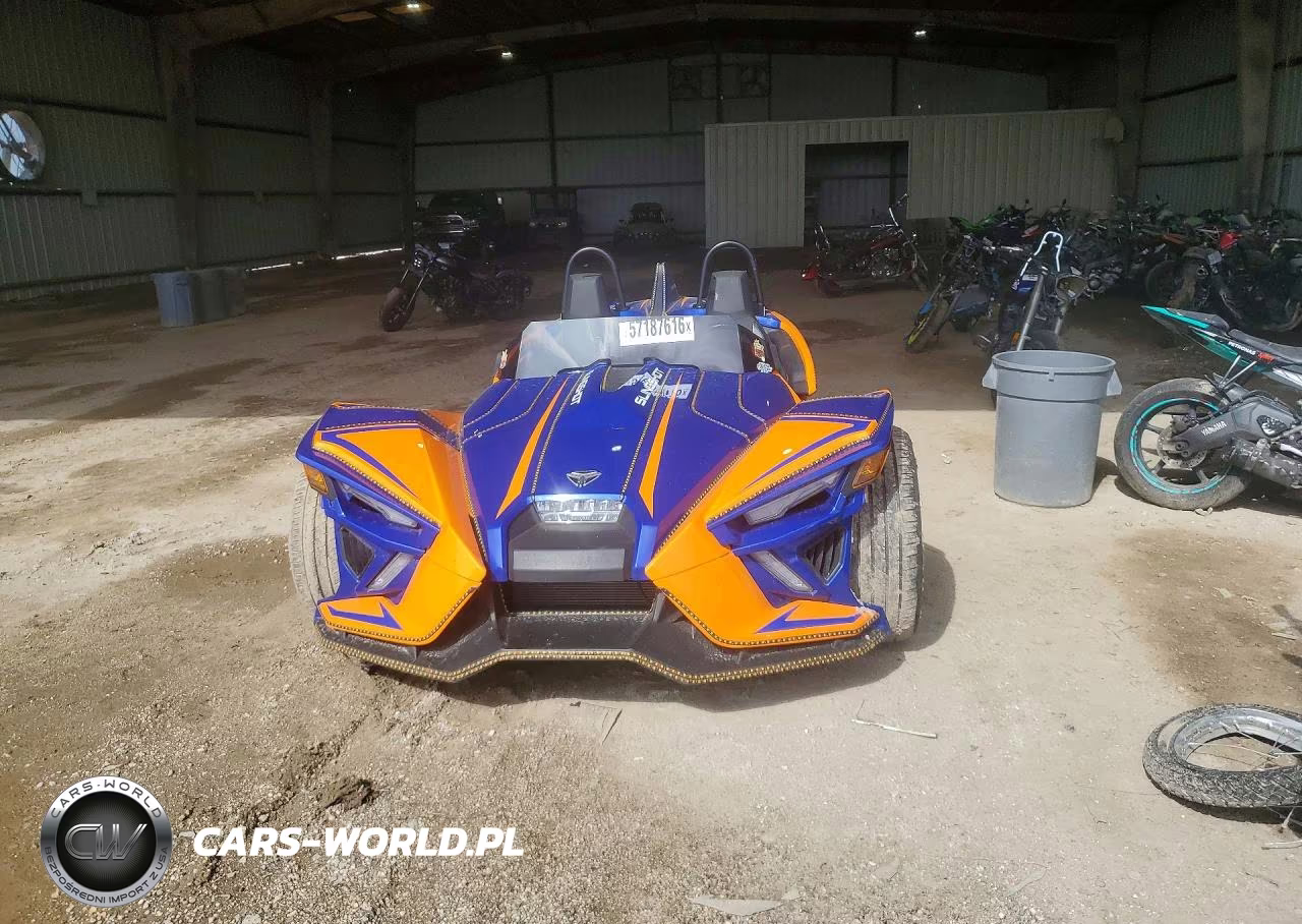 2021 Polaris Slingshot R VIN:57XAARHB9M8145578 - 2