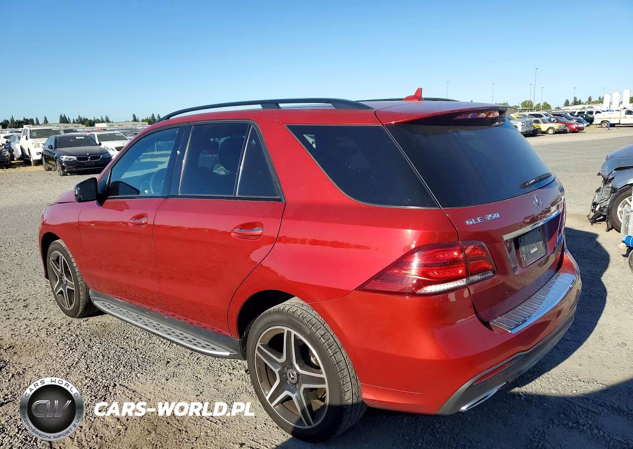 2018 Mercedes-Benz Gle 350 VIN:4JGDA5JB3JB045897 - 2