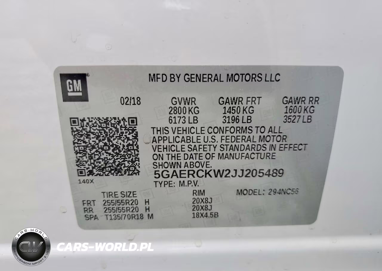 2018 Buick Enclave Premium VIN:5GAERCKW2JJ205489 - 14