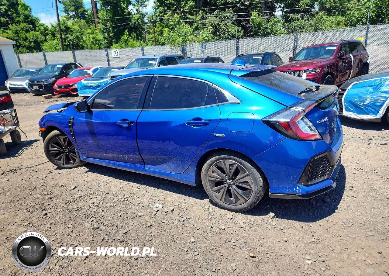 2018 Honda Civic Ex VIN:SHHFK7H54JU235757 - 2