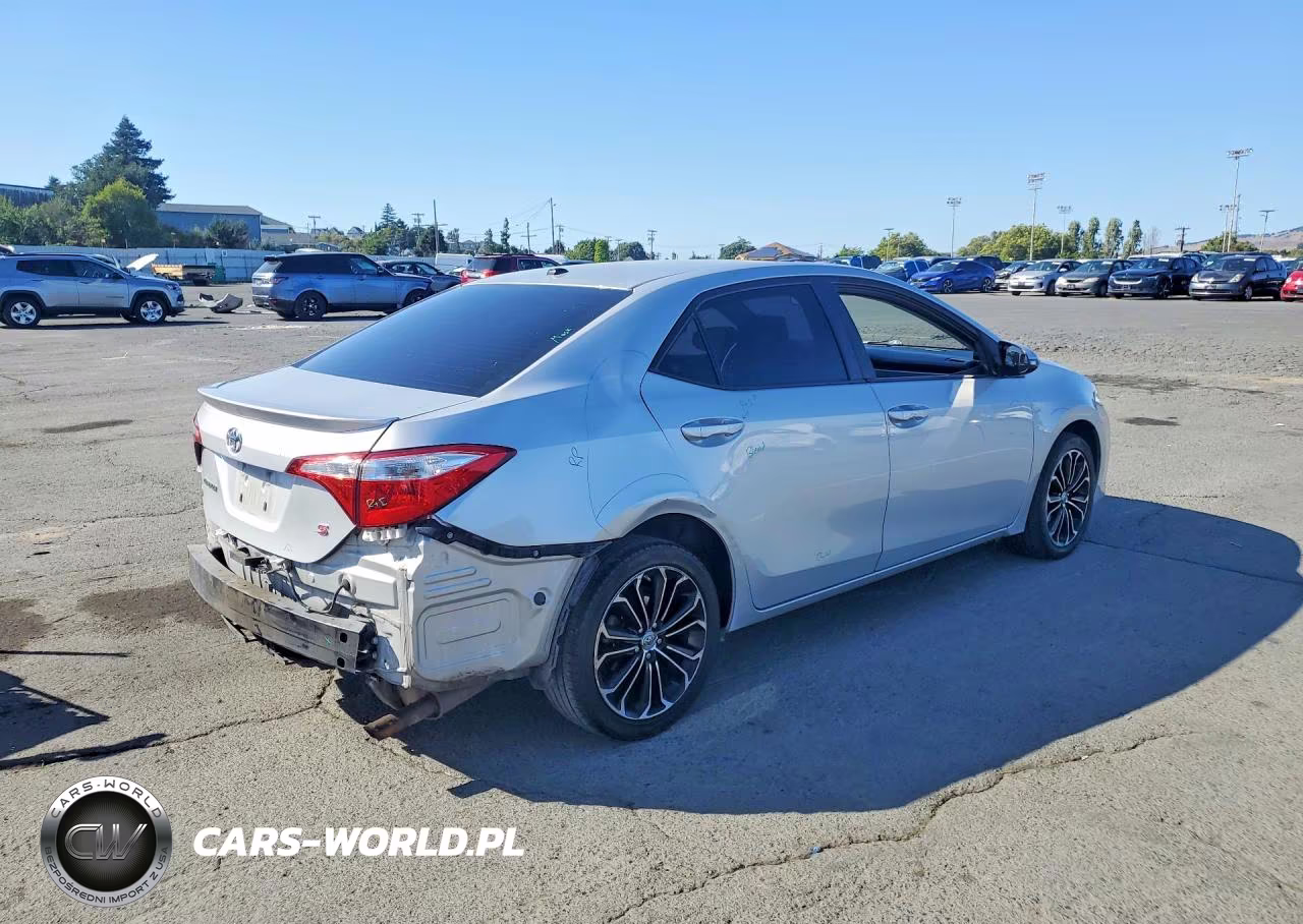 2014 Toyota Corolla S Plus VIN:5YFBURHE8EP001010 - 3