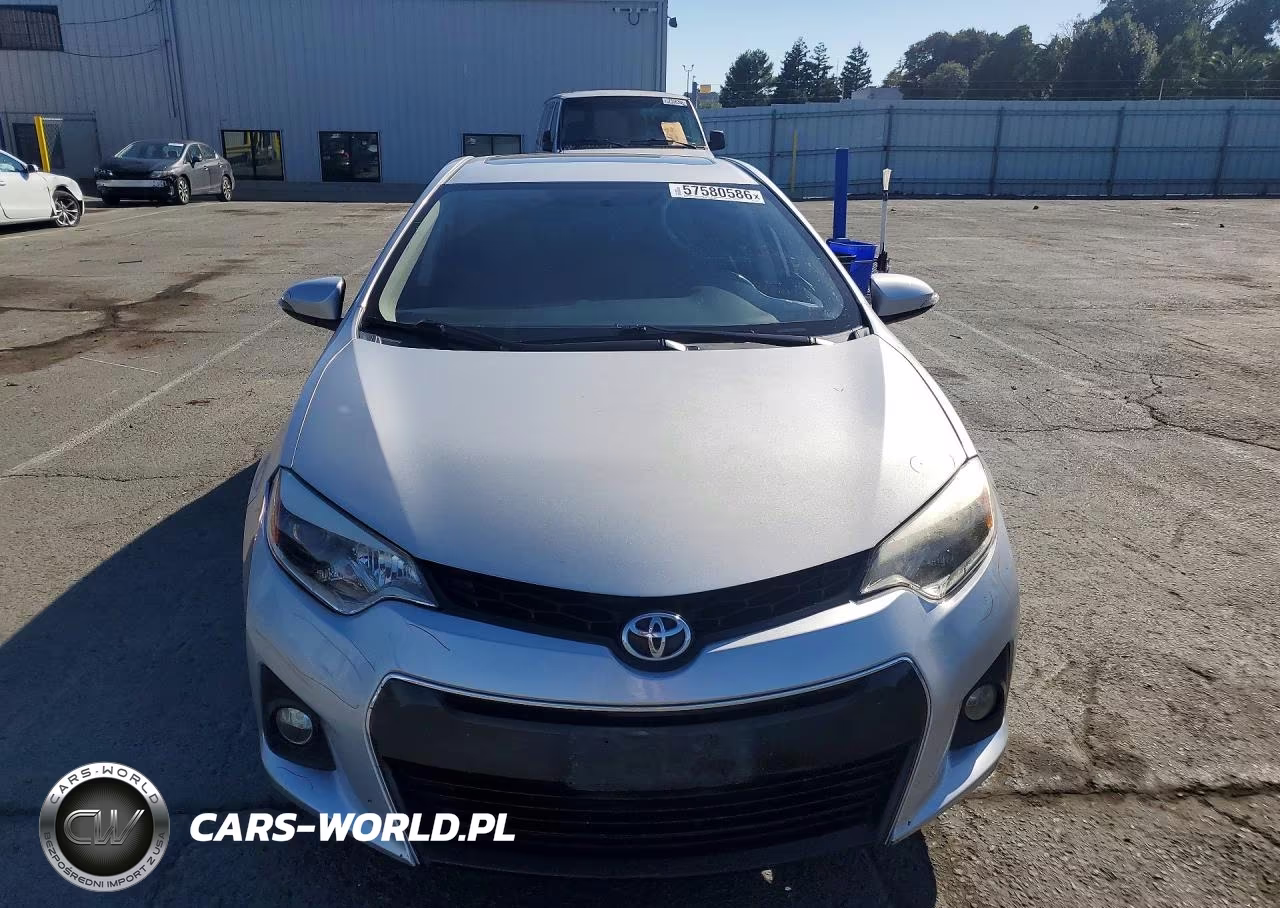 2014 Toyota Corolla S Plus VIN:5YFBURHE8EP001010 - 5