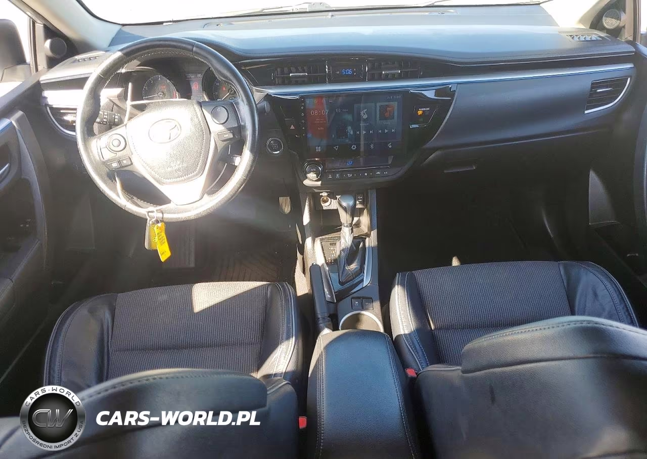 2014 Toyota Corolla S Plus VIN:5YFBURHE8EP001010 - 8