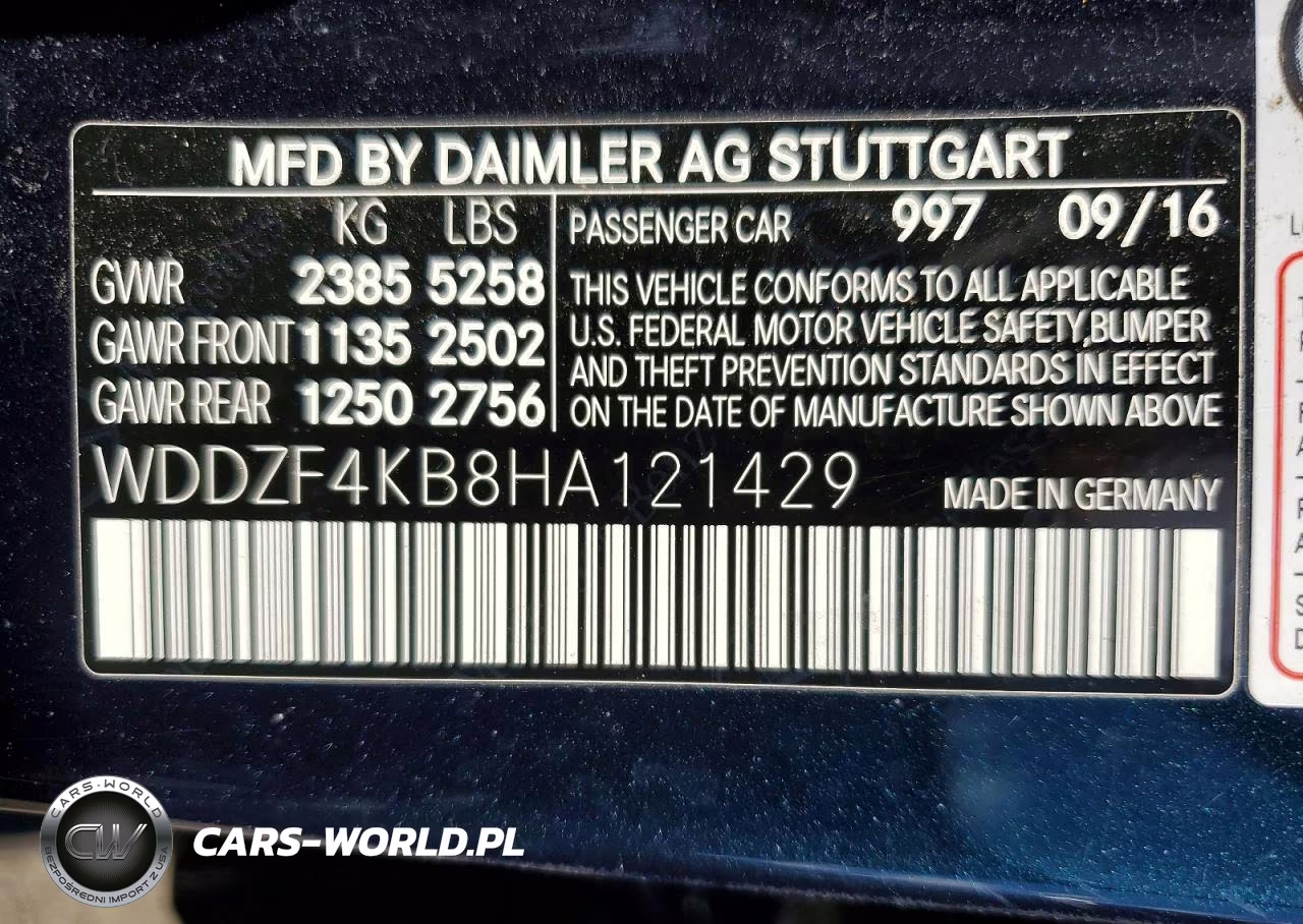 2017 Mercedes-Benz E 300 4Matic VIN:WDDZF4KB8HA121429 - 12