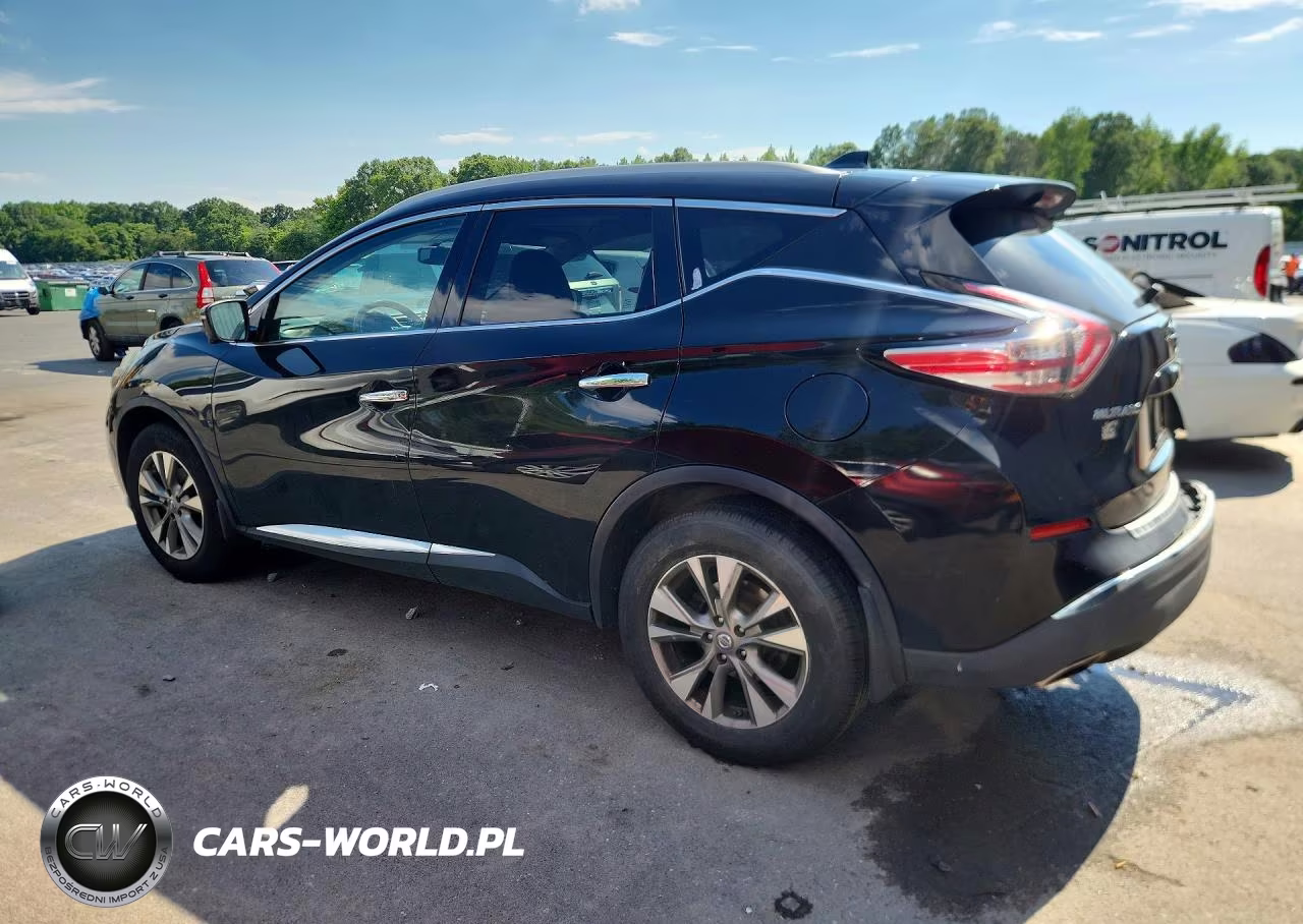 2018 Nissan Murano Sl VIN:5N1AZ2MH3JN151839 - 2