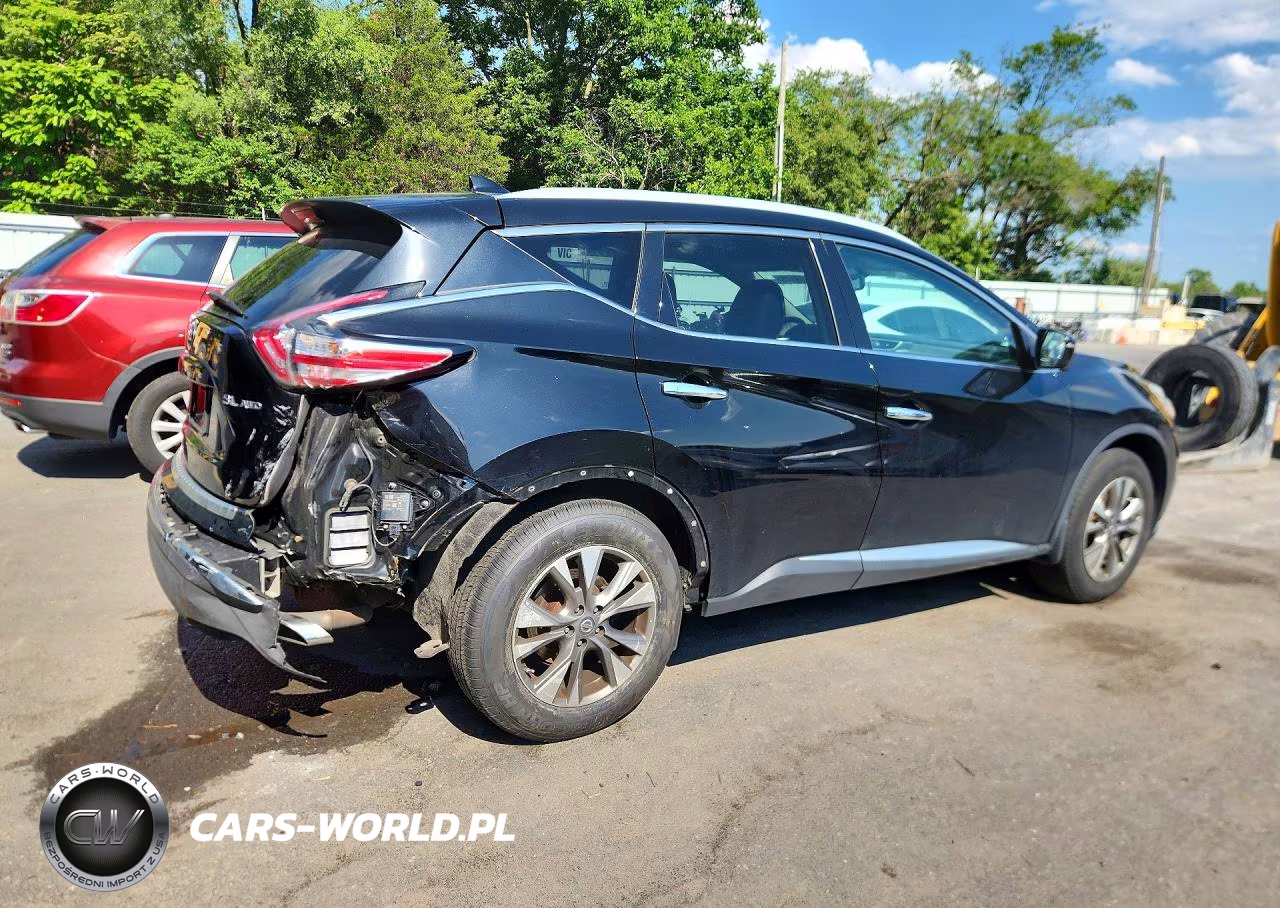 2018 Nissan Murano Sl VIN:5N1AZ2MH3JN151839 - 3