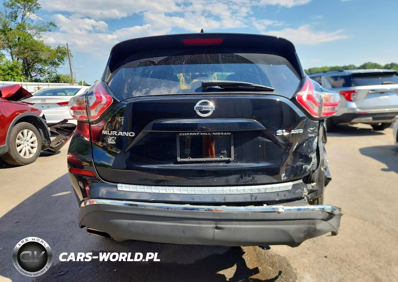 2018 Nissan Murano Sl VIN:5N1AZ2MH3JN151839 - 6