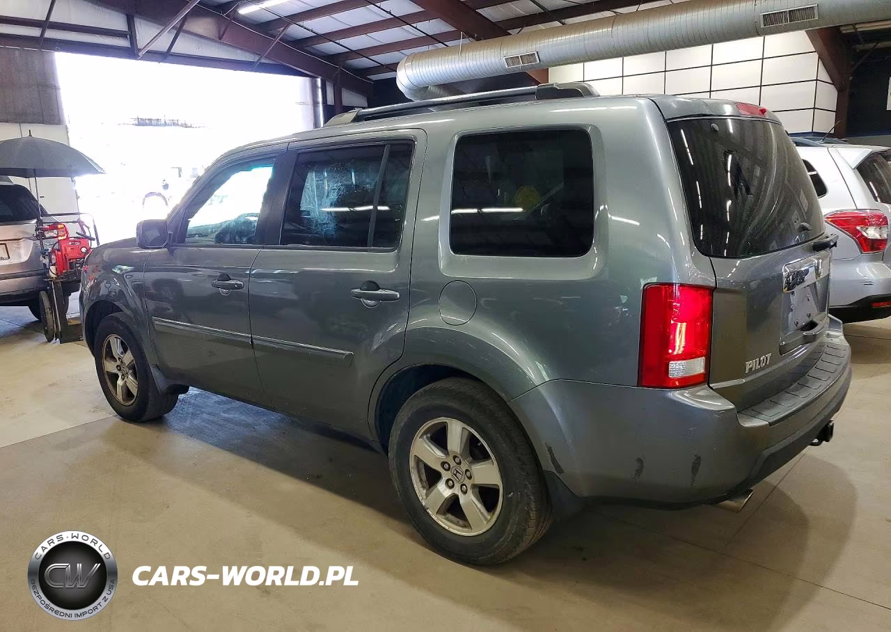2009 Honda Pilot Exl VIN:5FNYF48629B018886 - 2