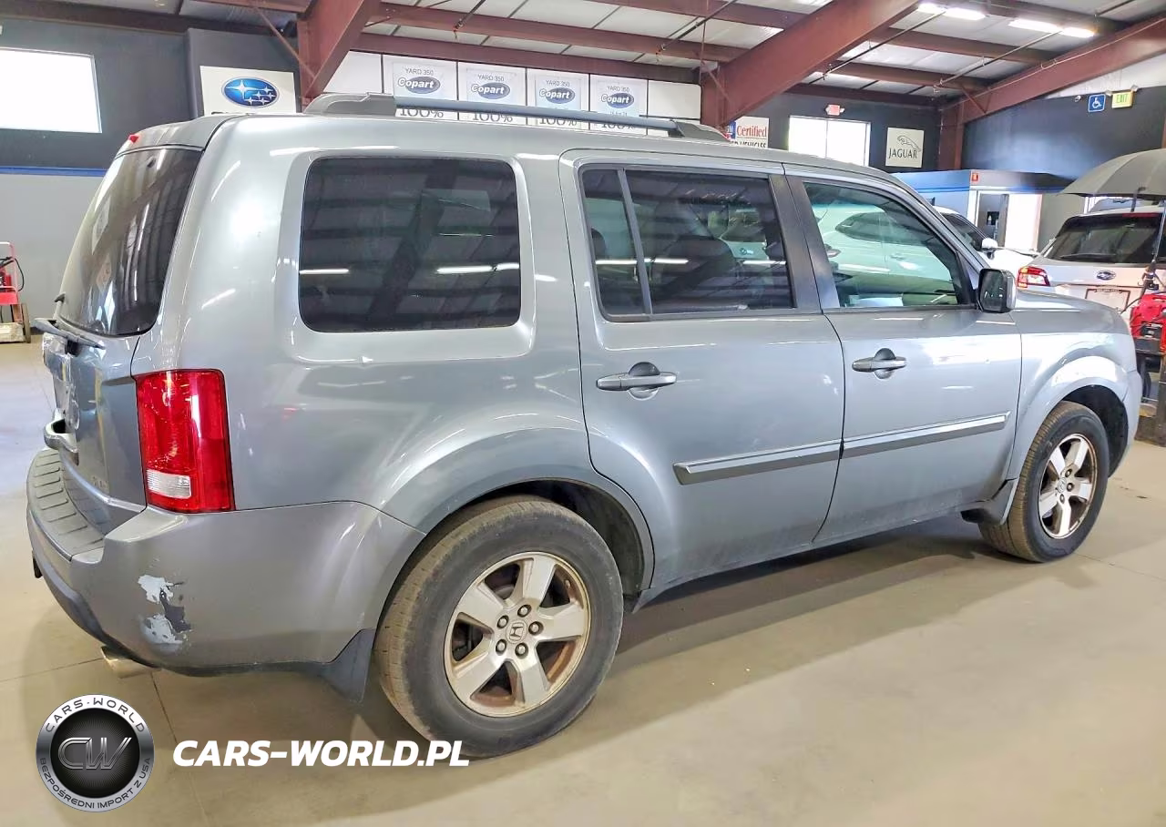 2009 Honda Pilot Exl VIN:5FNYF48629B018886 - 3