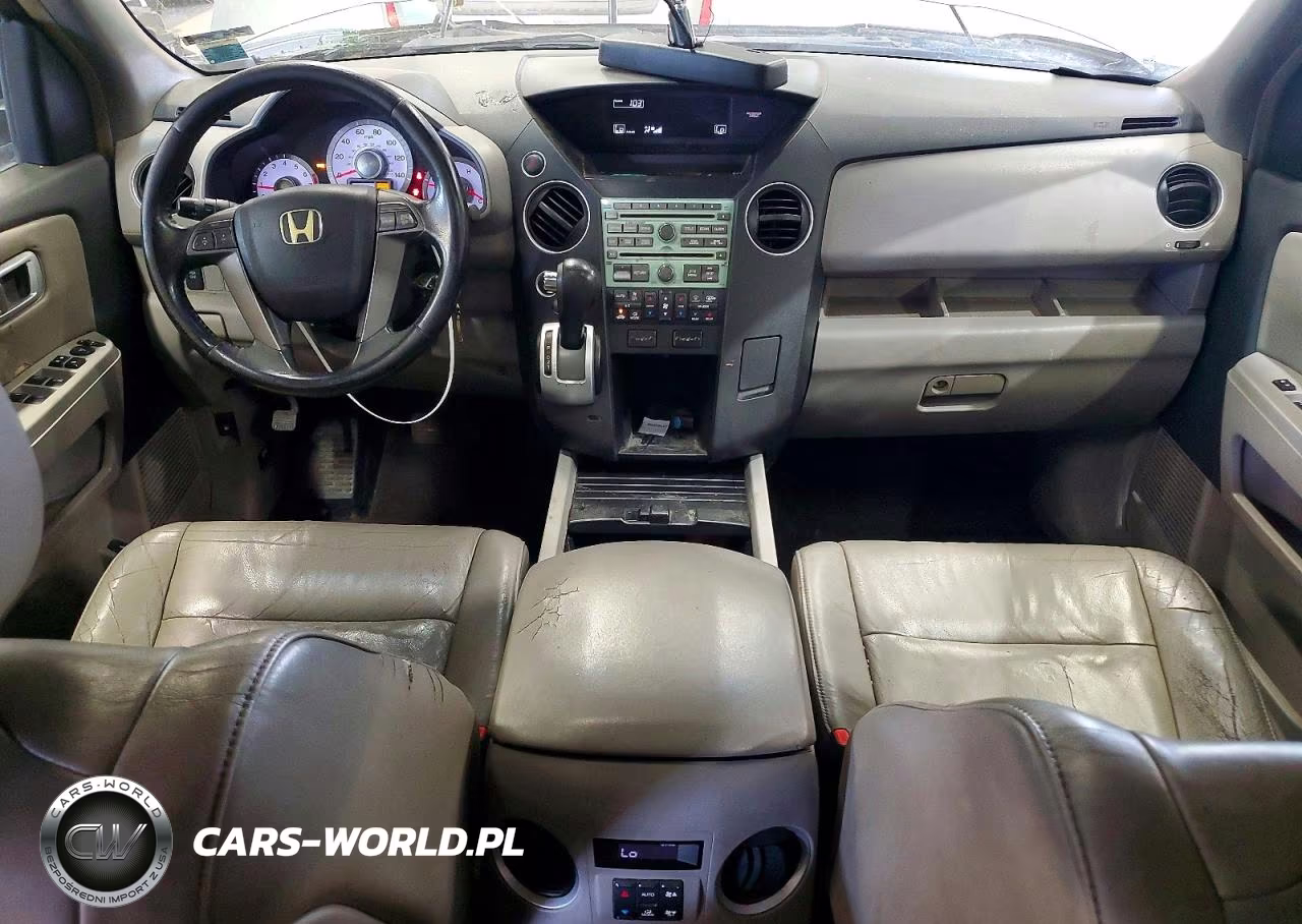 2009 Honda Pilot Exl VIN:5FNYF48629B018886 - 8