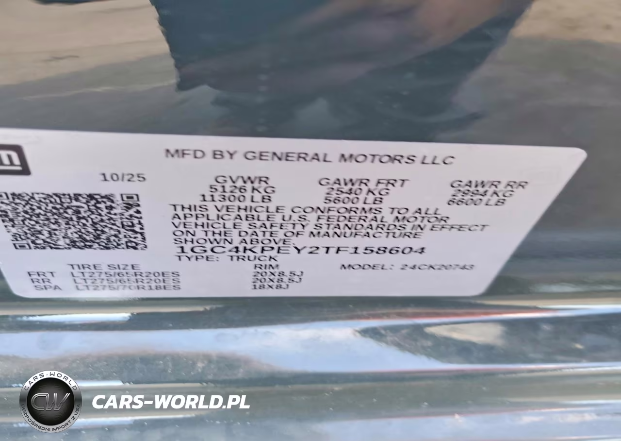 2026 Chevrolet Silverado K2500 Heavy Duty Ltz VIN:1GC4KPEY2TF158604 - 12